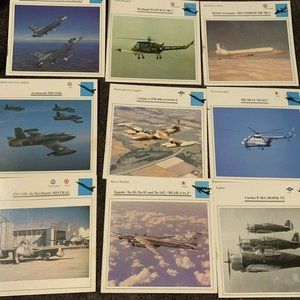 War Planes Cards Vintage Patrol Squadron 49 WAR PLANES OF THE WORLD HISTORY